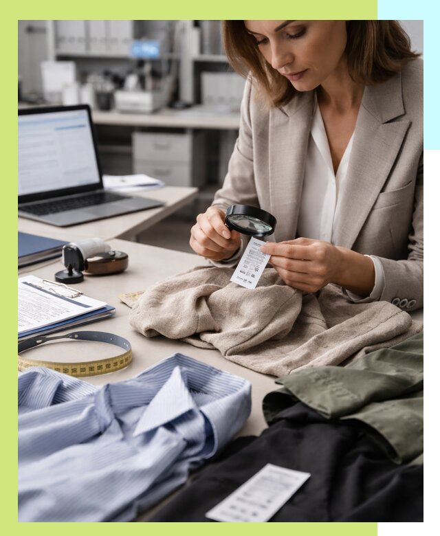 Сертификация одежды и текстиля в Пензе, быстрая экспертиза