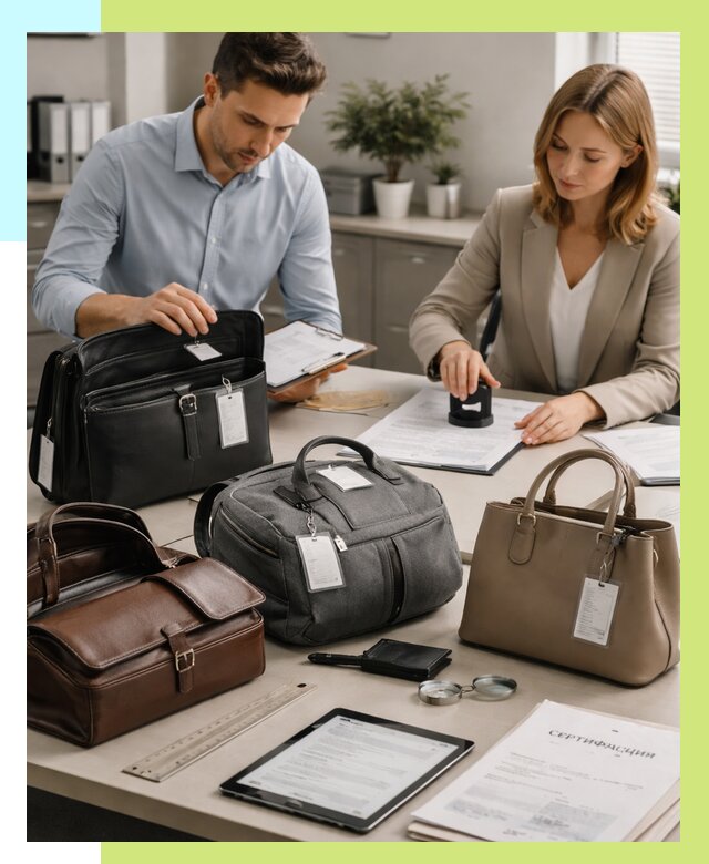 Сертификация сумок в Пензе от 7699 руб. | Алешин-Пнз