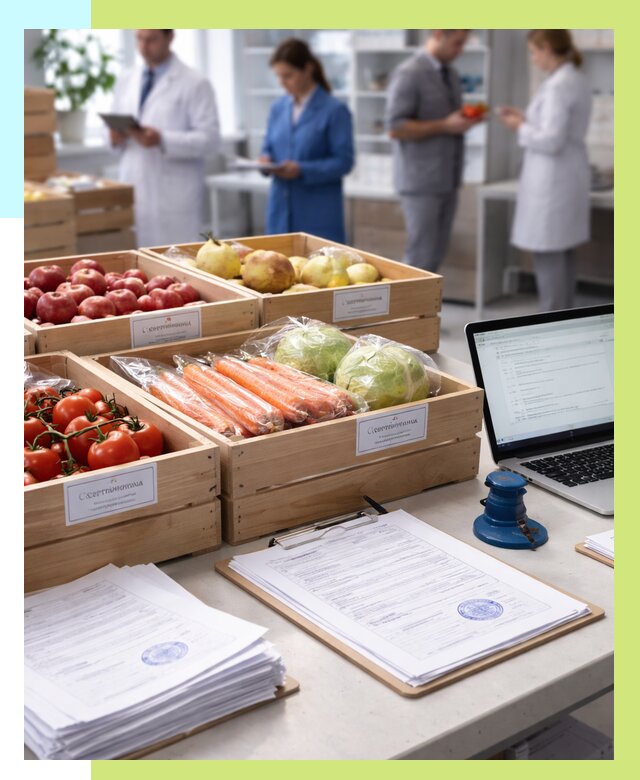 Сертификация овощей и фруктов в Пензе от 8725 р. | Алешин-Пнз