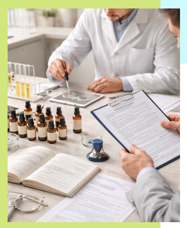 Сертификация эфирных масел и документация качества в Пензе