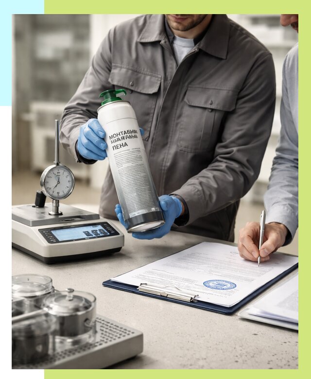 Сертификация монтажной пены в Пензе от 15398 р. | Алешин-Пнз