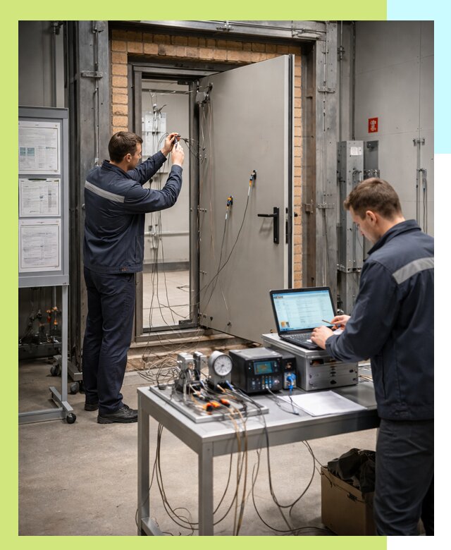 Сертификация противопожарных дверей в Пензе по ГОСТ и ТР