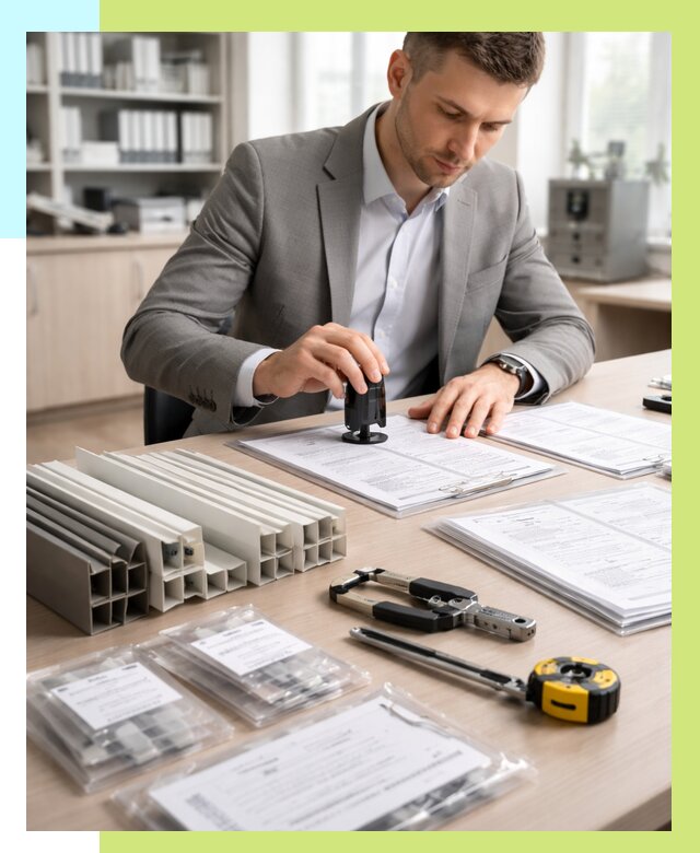 Сертификация ПВХ продукции в Пензе от 8725 р., Алешин-Пнз