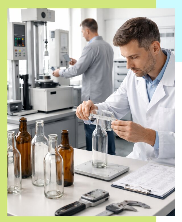 Сертификация стеклянных бутылок и сопутствующей упаковки в Пензе