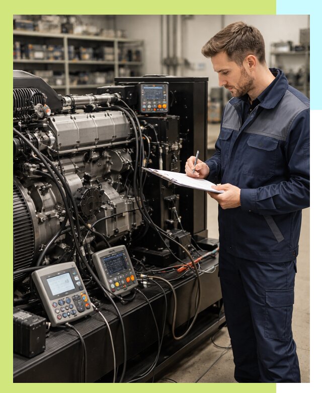 Сертификация дизельных генераторов и их оборудования в Пензе