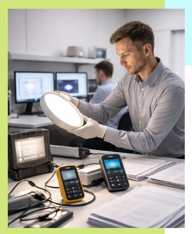 Сертификация светильников в Пензе: испытания и оформление