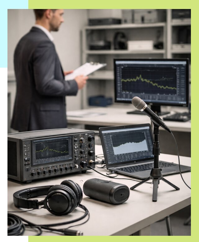 Сертификация аудиотехники в Пензе от 15398 р., Алешин-Пнз