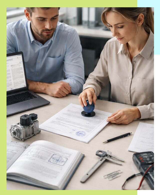 Выдача паспорта изделия и техническая экспертиза продукции в Пензе