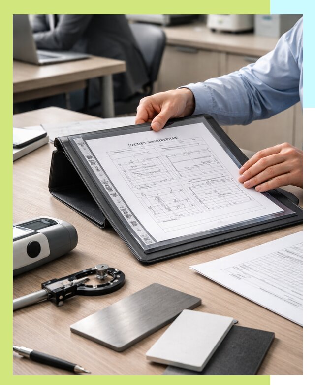 Оформление паспорта материала для продукции в Пензе