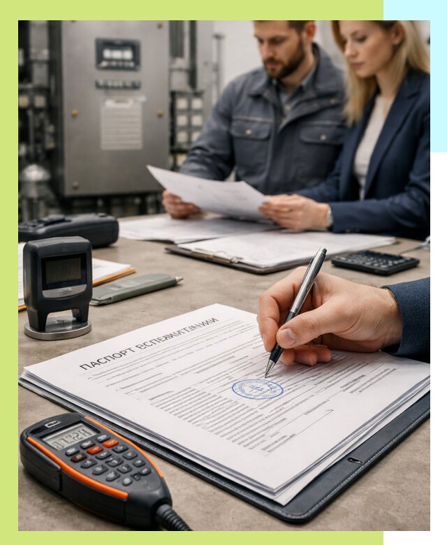 Оформление паспорта эксплуатации оборудования в Пензе