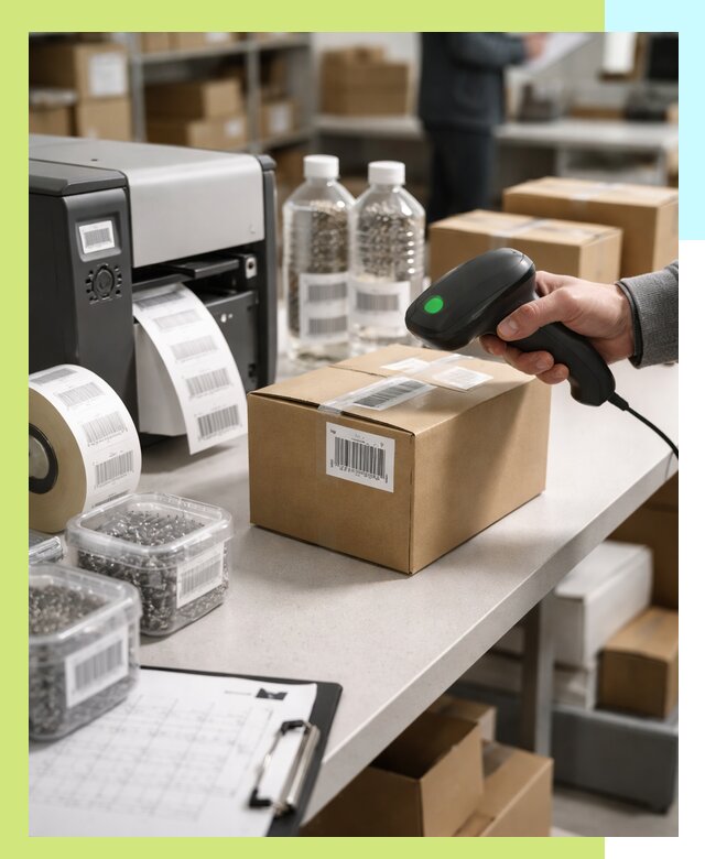 Штрихкодирование продукции и маркировка для продажи в Пензе