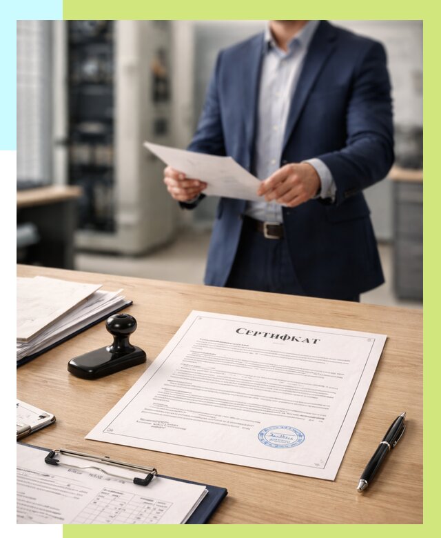 Сертификат на оборудование в Пензе от 15398 р. | Алешин-Пнз