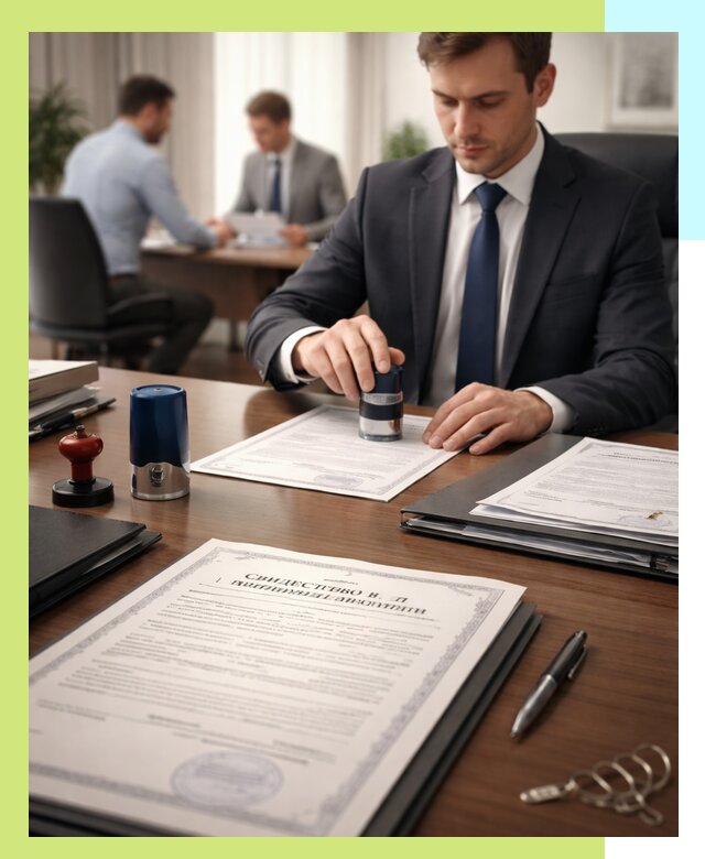 Оформление свидетельства о государственной регистрации в Пензе