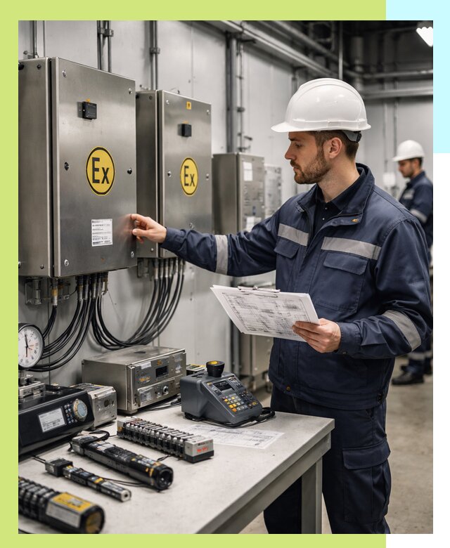 Сертификат взрывозащиты промышленного оборудования в Пензе