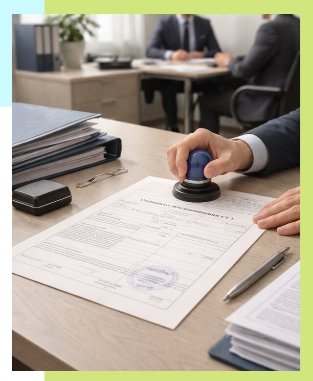 Сертификат происхождения СТ 1 в Пензе от 4619 р. | Алешин-Пнз