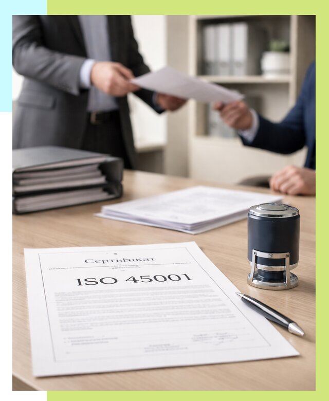 Сертификат ISO 45001 в Пензе под ключ от 46193 р. | Алешин-Пнз