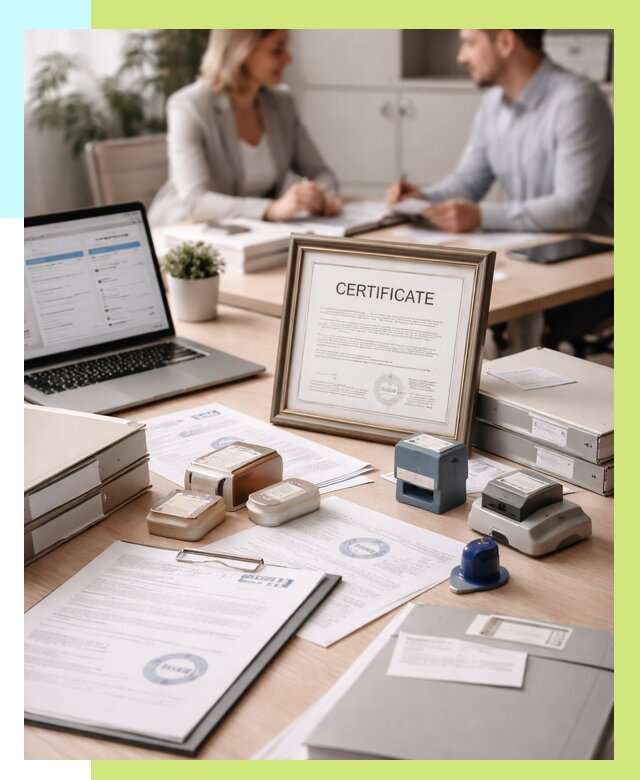 Сертификация компании в Пензе от 46193 р. | Алешин-Пнз — заказ